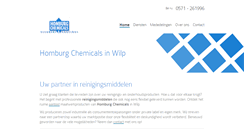 Desktop Screenshot of homburg-chemicals.nl